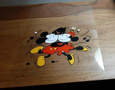 Studios Disney-Mickey et Minnie, gouache originale sur cello - Exemplaire unique