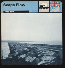 Scapa Flow  Edito Service Card Second World War II At Sea