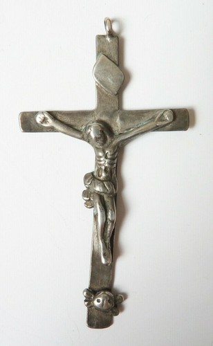 Pendentif grande croix argent - pendentif,