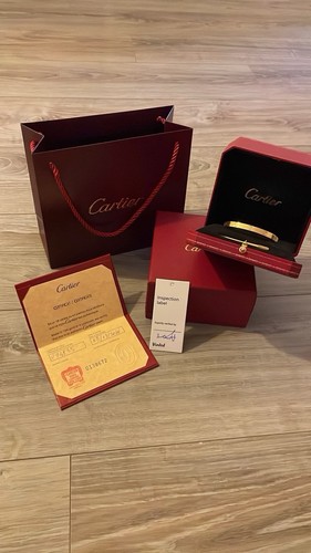 Cartier bracelet jonc jaune - cartier,