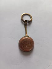 Vintage DES VALLEYS DE KAYERSBERG Copper Kitchen Stove Keychain