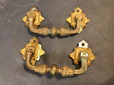 Pair of Antique Bronze Piano