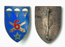 TAP BADGE 6° RALP REGIMENT LIGHT ARTILLERY PARATROOPER - ARTHUS BERTRAND