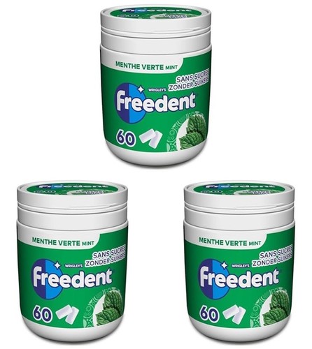 Freedent chewing gum - freedent,
