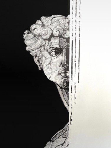 Tableau peinture clair obscur - peinture, clair-obscur