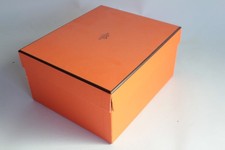 HERMES Boite carton orange