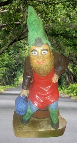 Rare ancien nain - rare, bois