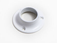 100 X Garde-Robe Canne Rond Prise Parenthèses 25mm 2.5cm Blanc Onestopdiy