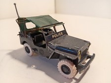 France Toy FJ Gevarm F Jeep Hotchkiss Ford Police Original Bache Rare 1/43