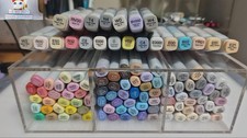 US NO DUTY Copic Sketch Markers & Various Inks - 109 Total