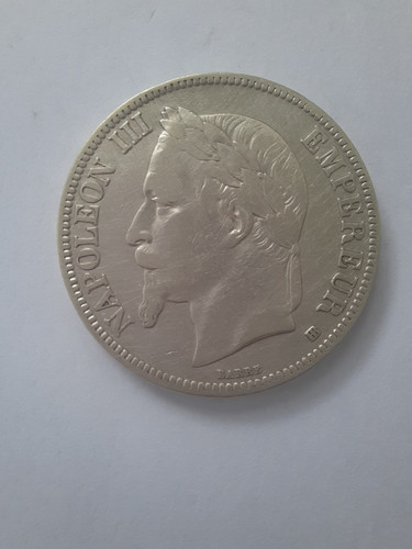 Francs argent napoléon - 5,