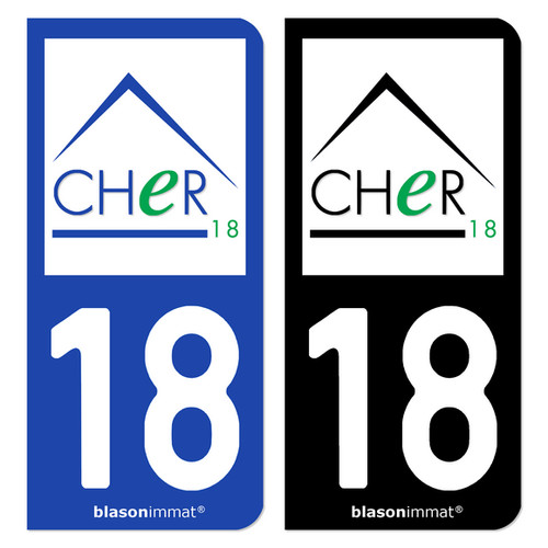 Autocollant plaque