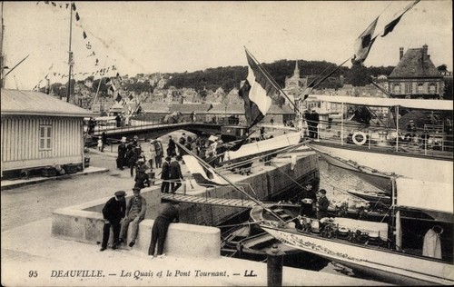 Postcard deauville calvados - deauville,