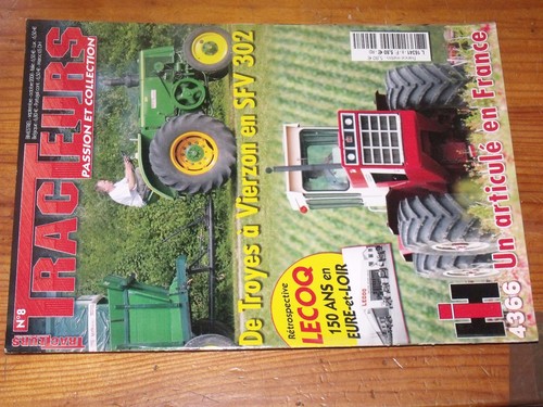Revue tracteurs n 8 - tracteurs, n°8