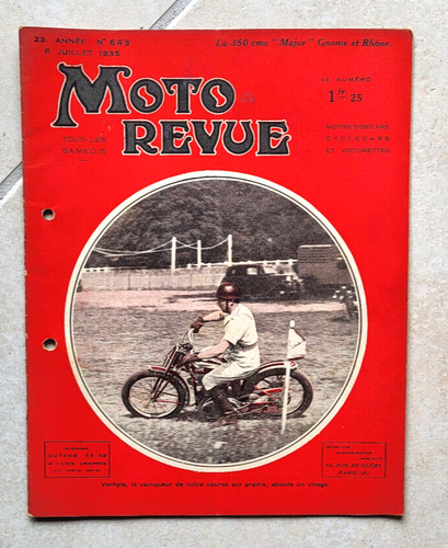Moto revue 643 07 1935 - n°643, 07-