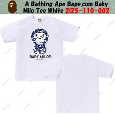 T-shirt Baby Milo de Bape.com, blanc, 2l25-110-002, A Bathing Ape