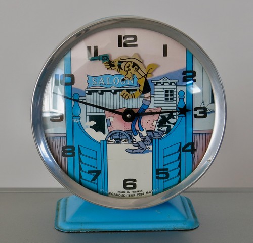 Lucky luke ancien réveil - lucky, luke,