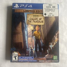 Tintin Reporter: Cigars of the Pharaoh Limited Ed - Sony PlayStation 4. PS4