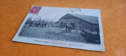 Cpa selles sur cher - cher,