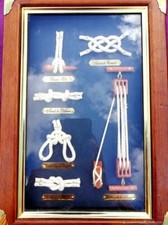 Knots Wall Panel with Wooden Minia Wooden Miniature Wall Panel