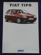 Fiat Tipo brochure 9.1991