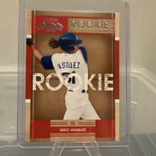 2008 Playoff Contenders - Niko Vasquez #40 (RC)