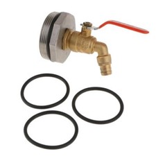 Robinet De Sortie De Remplacement De Tonneau En Acier Inoxydable D50 Pour Eau