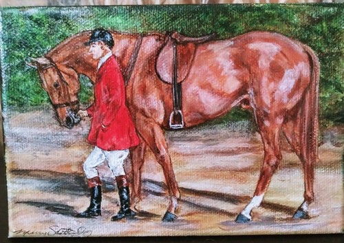 Miniature painting recognized - miniature,