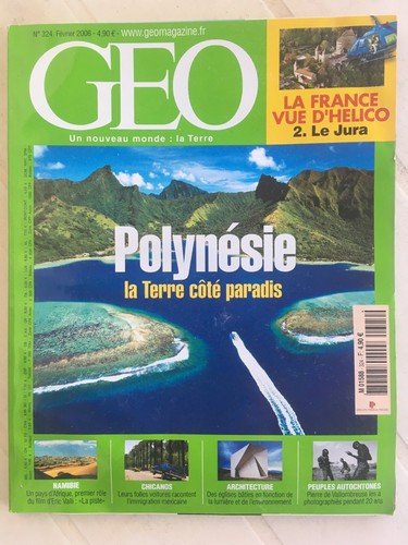 Magazine geo polynésie la - :,