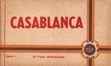 MOROCCO - MOROCCO - CASABLANCA - COMPLETE NOTEBOOK OF 10 OLD POSTCARDS