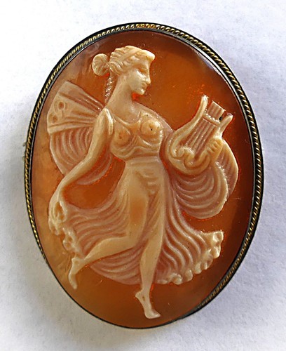 19è broche pendentif argent - broche,
