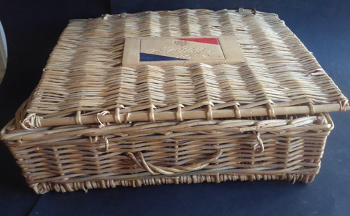 Panier osier champagne - en,
