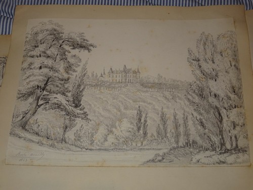 Ecole francaise xix dessin - ecole,