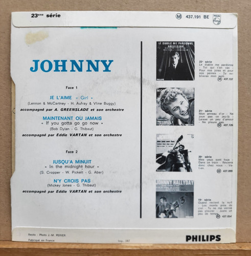 Johnny hallyday je - d,
