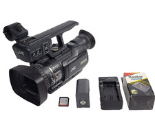 JVC GY-HM100U Compact Handheld 3CCD Camcorder HD Professional Video 321 hrs