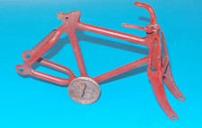 TRIANG - antique sheet metal toy - spare parts - Gyro Cycle bike frame