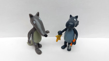 Toy Figure Lot Wolf Wolf by Orianne Lallemand Youth Book PVC Non Articulated