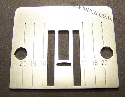Needle throat plate - plate, zig