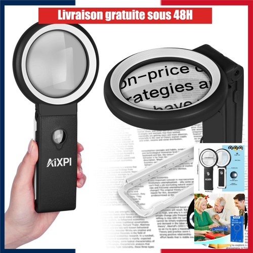 Loupe sur pied led 30x - sur,