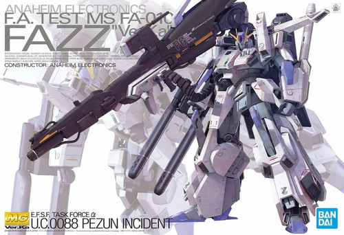 Gundam gunpla 100 fa - mg, 1/100