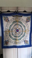 Hermes Carré, 90cm, Marine