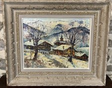 Huile sur toile signée