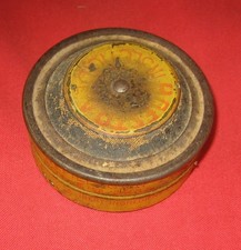 HOFSTRA INSECTICIDE TIN ~ Antique Dispenser with canvas top for spraying powder