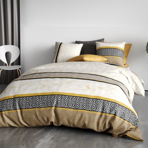 Parure lit 240x260 coton - lit, cm