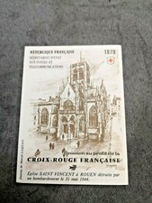 ⭐ Carnet CROIX-ROUGE 1979