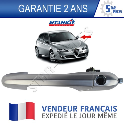 Poignee porte avant gauche - avant,