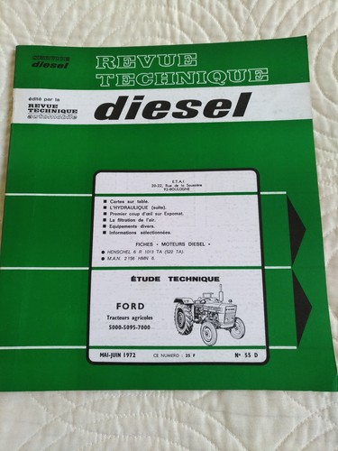 Revue technique tracteur ford - revue,