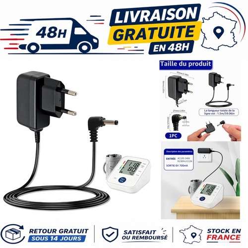 Chargeur pour tensiomètre - chargeur, 6v