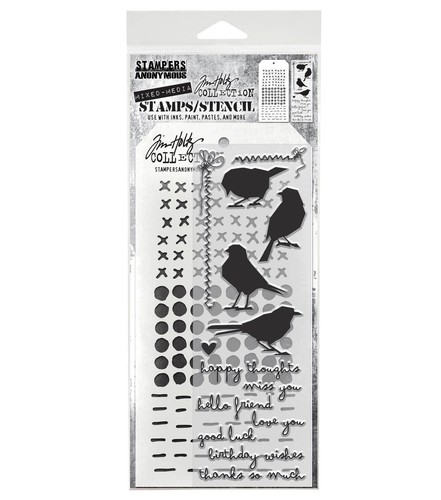 Tim holtz mixed media - stamps, &