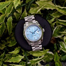 Seikjust Ice Blue Dial | Fluted Bezel | NH35 Aut | Sapphire 40mm